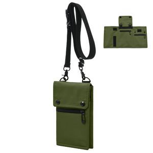 Anti Theft Travel Bag Small Crossbody Phone Purse Foldable Hidden Wallets :)